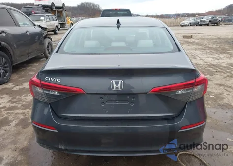 2022 Honda Civic Ex z USA, uszkodzony, nr VIN 2HGFE1F73NH311156